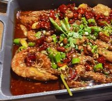 Spicy Chicken Wings and Shrimp