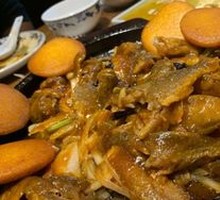 Fried Yellow Croaker with Corn Cake