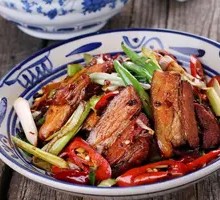 Fried Preserved Pork