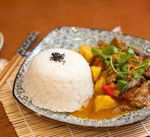 Beef and Potato Rice Bowl