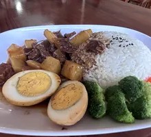 Beef Brisket Rice Bowl