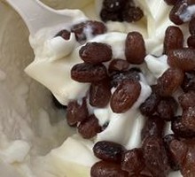 Red Bean Double-Layer Milk Pudding