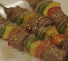 Black Pepper Beef Skewers