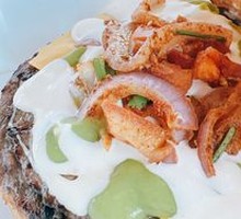 New Mexico Style Beef Burger