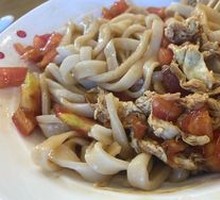 Chicken egg drop noodles