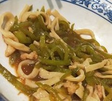 Bell Pepper and Pork Noodles