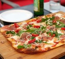 Arugula Parma Ham Pizza