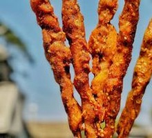 Fried Chicken Skewers