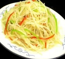 Spicy Pepper and Potato Shreds