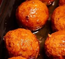 Braised Chicken Meatballs