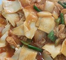 Xinjiang Noodle Strips Stir-Fry