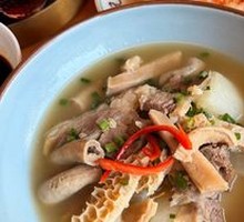 Clear Soup with Beef Offal