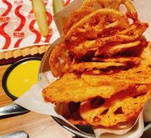 Fried Lotus Stem Slices