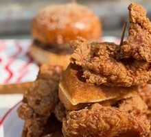 Spicy Fried Chicken with Waffles