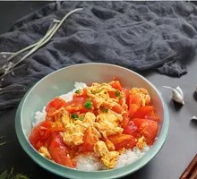 Tomato and Egg Rice