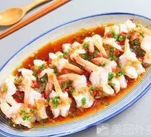 Steamed Chinese Prawns with Garlic and Vermicelli