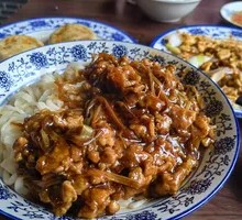 Fresh Lamb Noodle Soup in Large Bowl