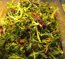 Cold-mixed bitter lettuce