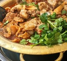 Stewed Beef Tendons and Brain