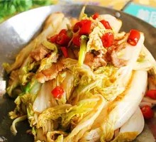 Spicy Pot-Braised Baby Bok Choy