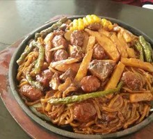 Iron Plate Fragrant Noodles