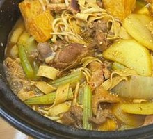 One-Person Chicken Stew