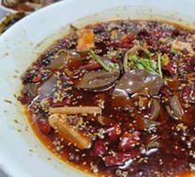 Spicy Dan Dan Noodles with Blood Sausage