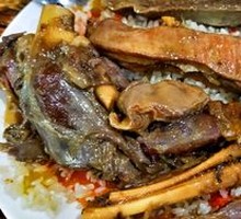 Two Ribs and One Leg Pilaf