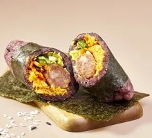 Black Pork Sausage Rice Ball