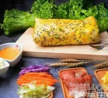 Traditional Beijing Double Egg Crepe