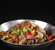 Dry Pot Preserved Meat Four Treasure Mushrooms