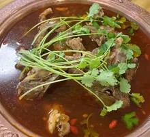Goat Spine Hot Pot