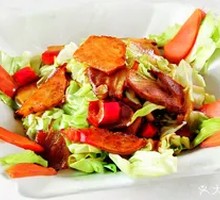 Stir-fried BaoBao Cabbage with Naan