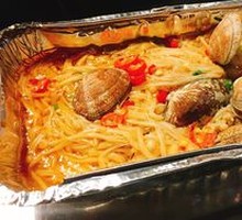 Aluminum-Wrapped Enoki Mushrooms