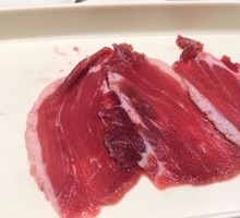Freshly Sliced Pork Belly