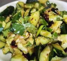 Crisp Cucumber Strips