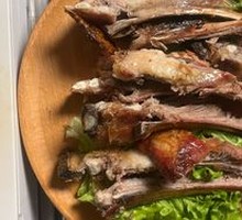 Grilled Fresh Lamb Ribs