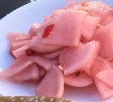 Sweet and Sour Radish Slices