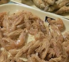 Fried River Shrimp and Fish