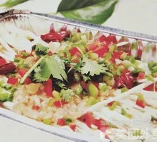 Aluminum-Wrapped Enoki Mushrooms