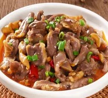 Spicy Chicken Offal Rice Bowl