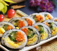 Corn Salad Sushi Roll
