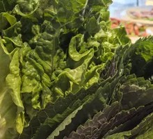 Lettuce and Perilla Leaf Platter