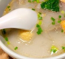 Duck Blood and Vermicelli Soup