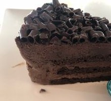Dark Chocolate Mousse Cake