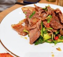 Cucumber with Beef Shank Salad