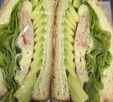 Crab Stick Egg Sandwich