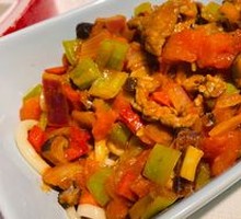 Shiitake Noodle Stir-Fry