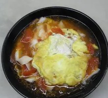 Egg Knife-Shaved Noodles