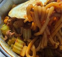 Soy Sauce Chicken Fried Rice Noodles